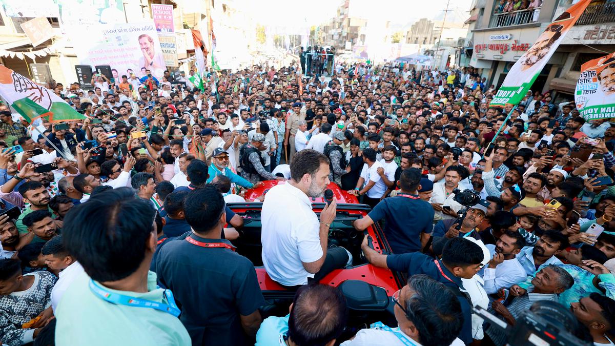 Bharat Jodo Nyay Yatra traverses through tribal pockets in Gujarat