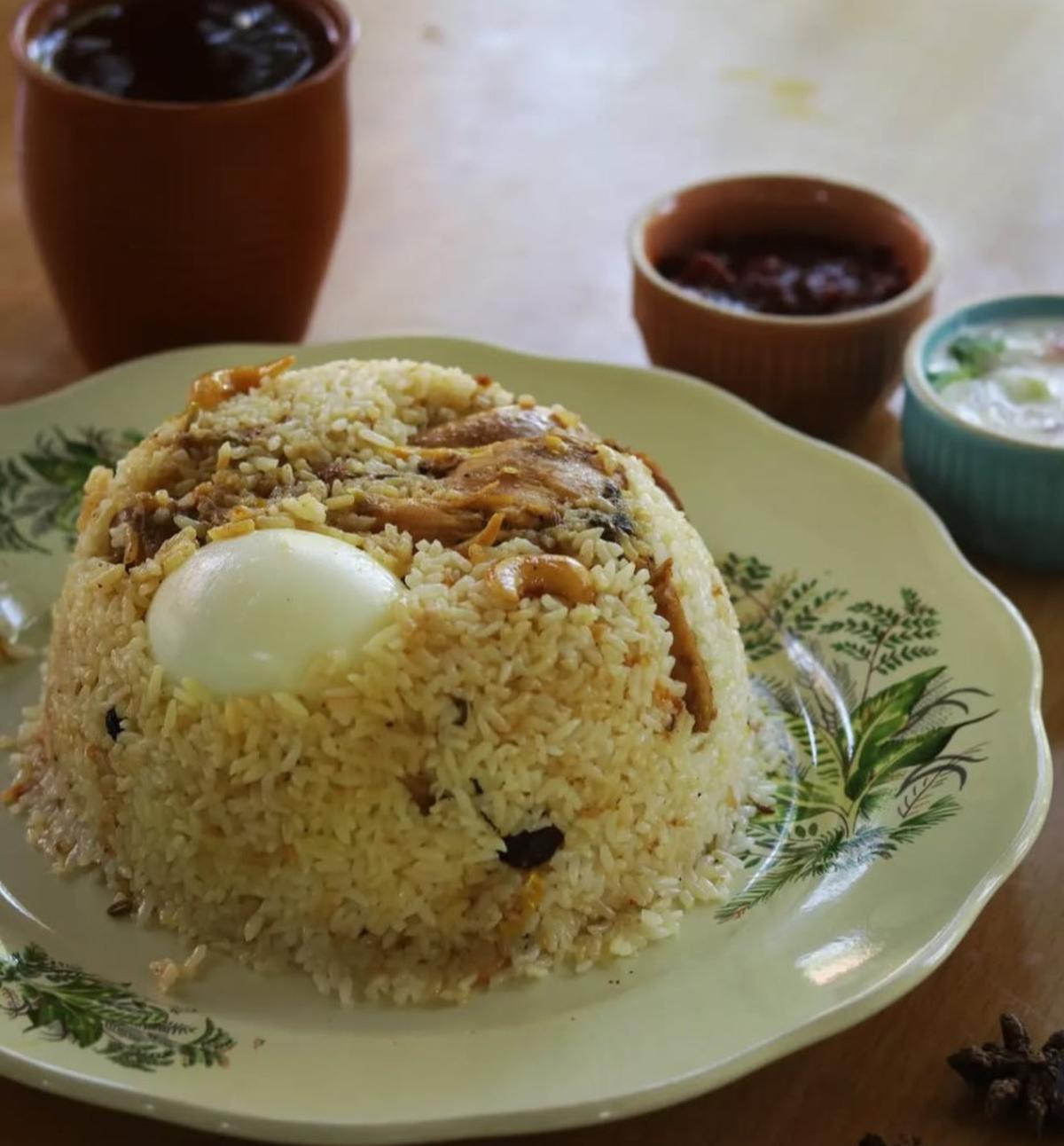 The biryani at The Biryani Store  