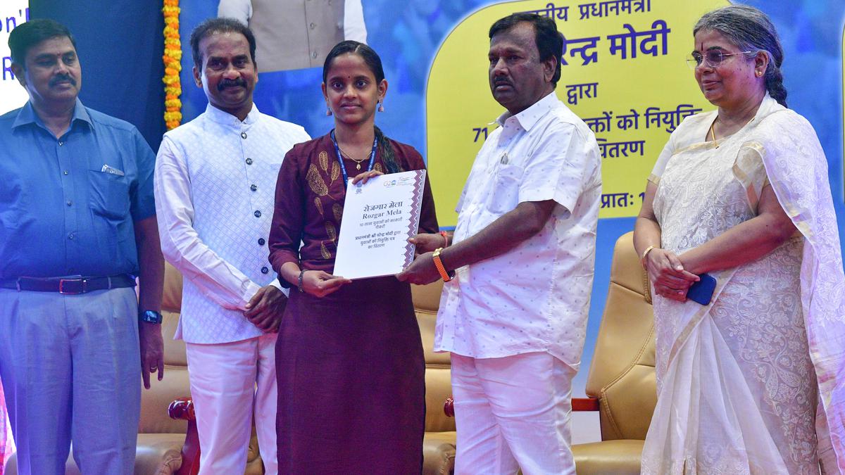 Coimbatore’s Rozgar Mela sees 91 people receive appointment letters for Central government jobs