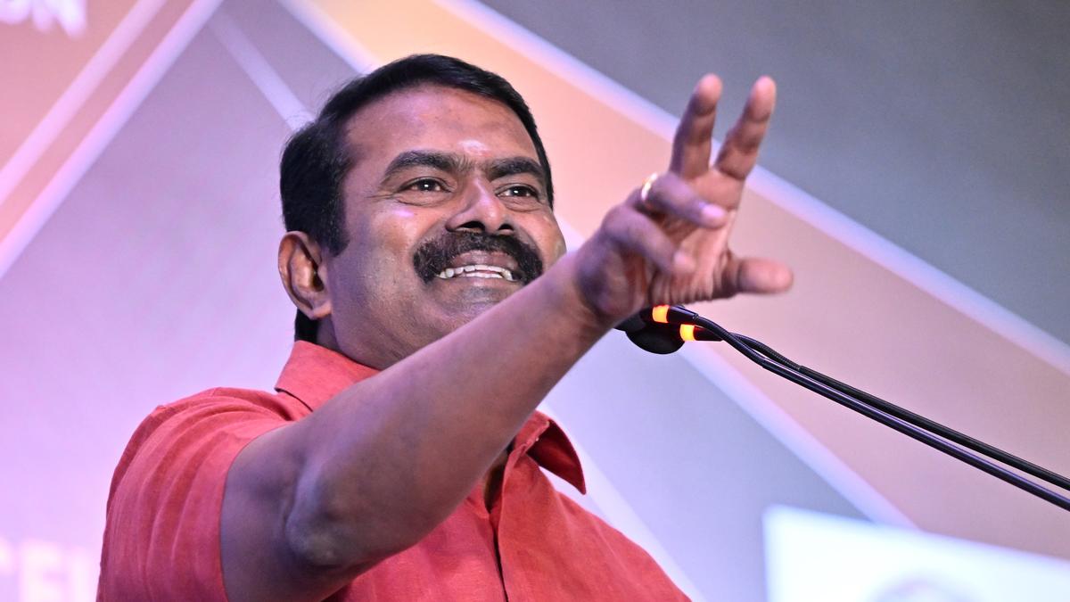 Seeman slams Vijay for ideological obfuscation of Tamil nationalism