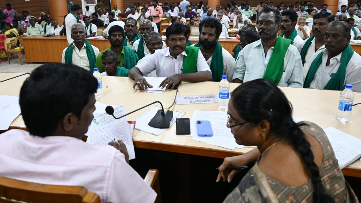 Farmers bat for early execution of Nadanthai Vaazhi Cauvery project