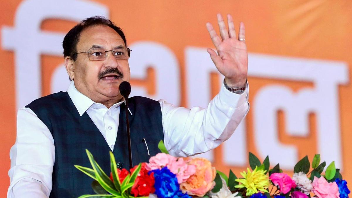 Congress worked hard to erase Sardar Patel from history, says Nadda; slams Nehru for Article 370