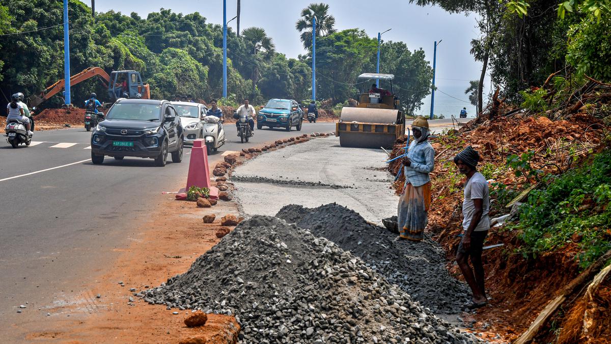 GVMC takes up road expansion works in 27 areas of Visakhapatnam