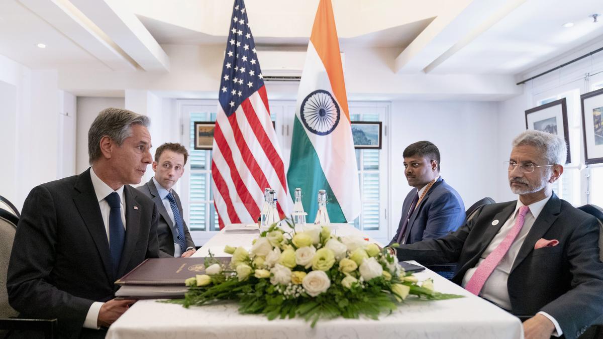 External Affairs Minister Jaishankar meets U.S. Secretary of State in Phnom Penh