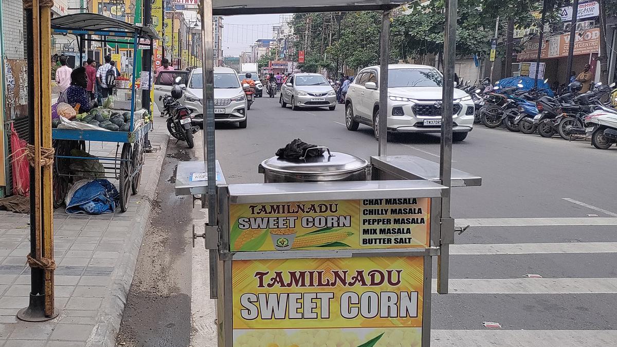 Coimbatore street vendors raise concern over delay in setting up vending zones and distributing mobile carts