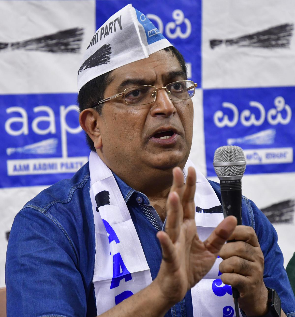 A common man in such case would have been arrested: AAP leader Bhaskar Rao  - The Hindu