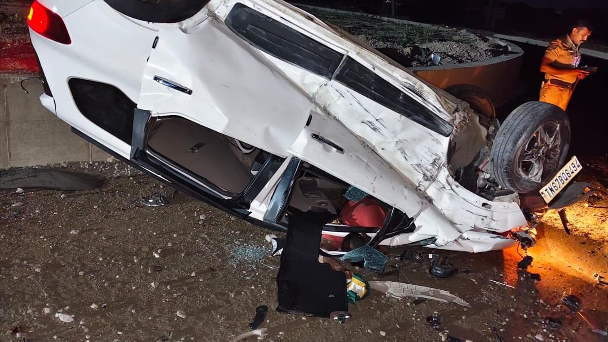 Three persons killed in two different road accidents in Virudhunagar district