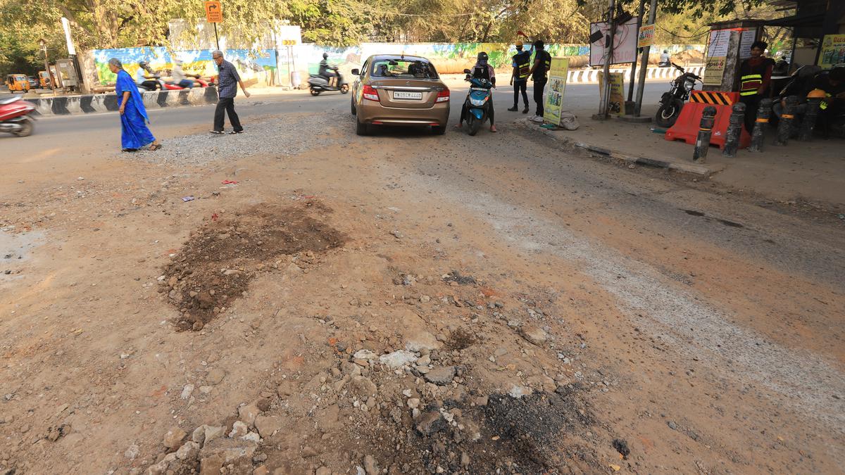 CMWSSB work needs to be completed right down to its logical end soon for Srinivasa Avenue to regain a degree of normality