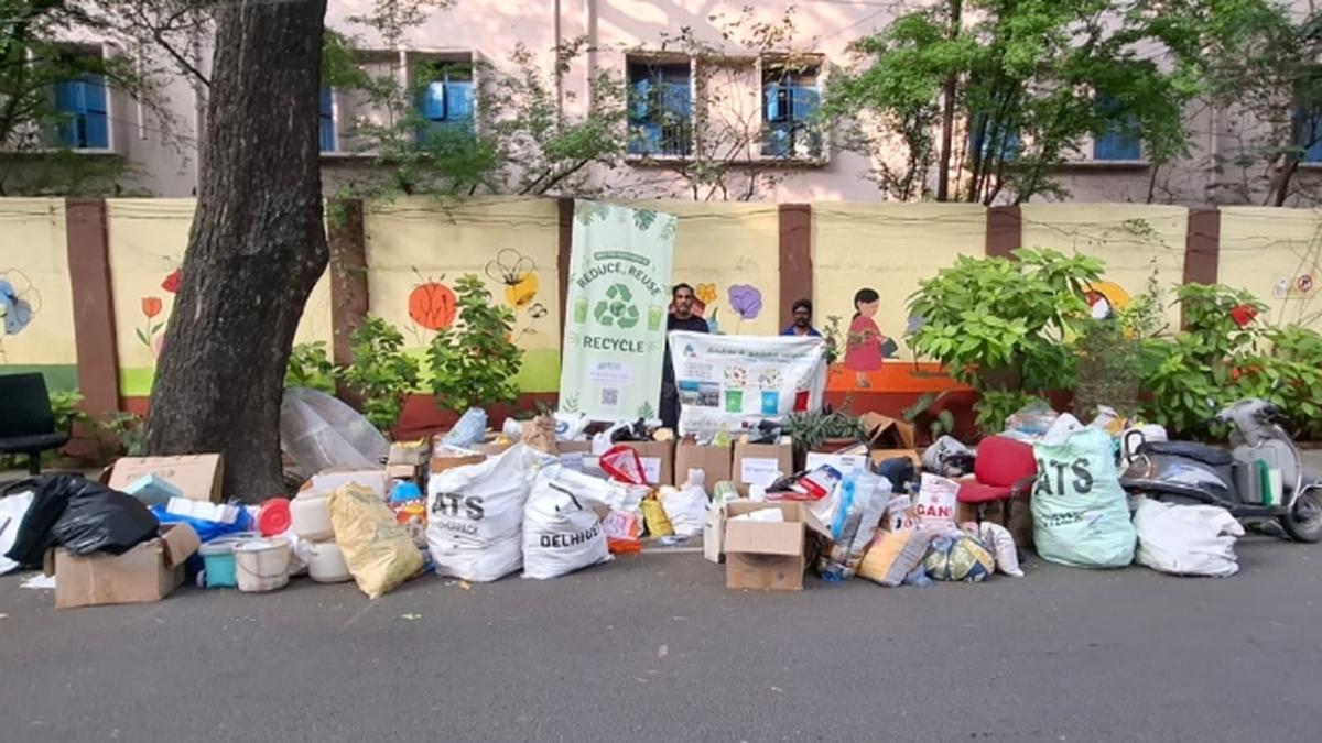 A community waste collection initiative