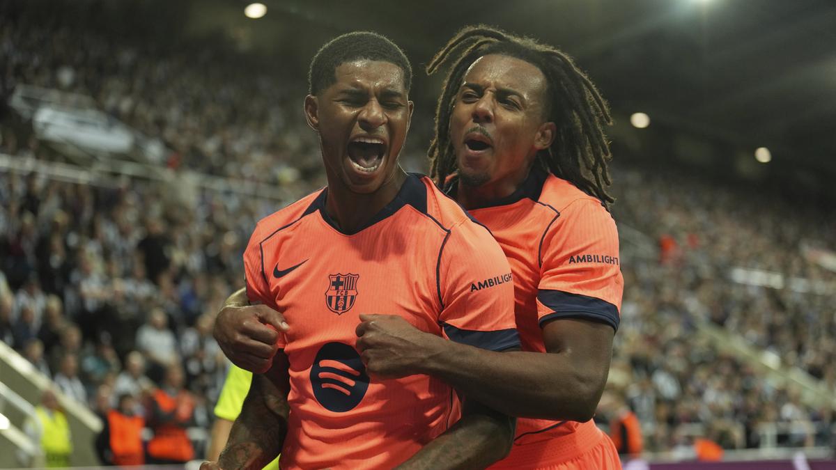 Champions League: Rashford stars in Barcelona win; De Bruyne loses on Man City return