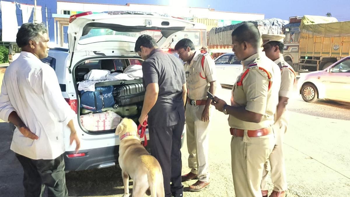 Nuzvid police conduct checks to prevent ganja, drugs smuggling