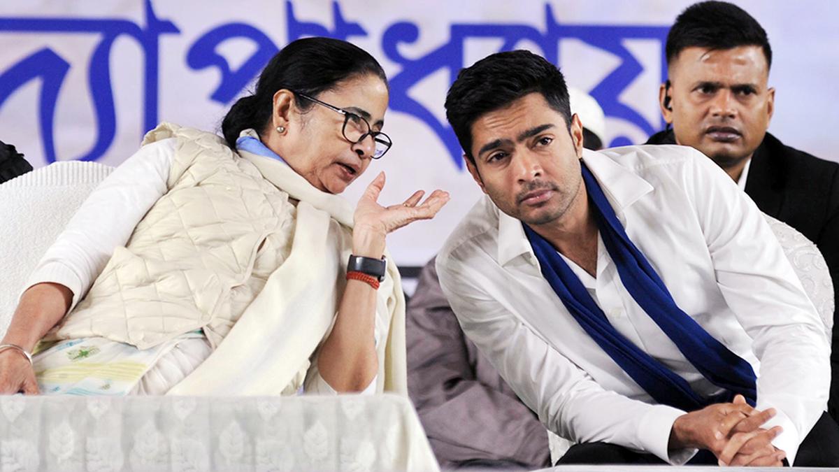 Abhishek’s absence at Trinamool’s dharna sparks speculation