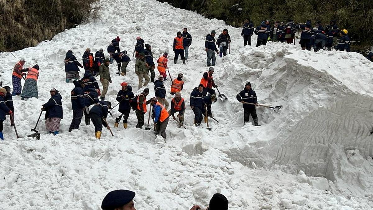 Search continues for tourists still trapped in Sikkim avalanche