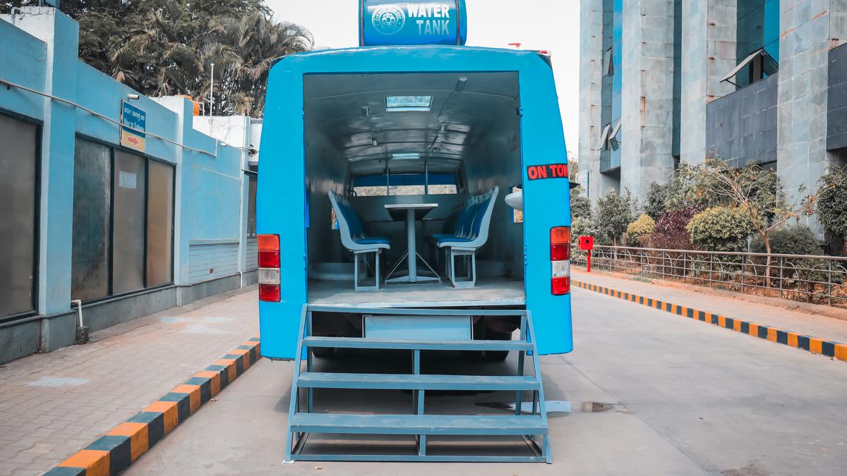 BMTC staff convert end-of-life bus into mobile canteen in Bengaluru