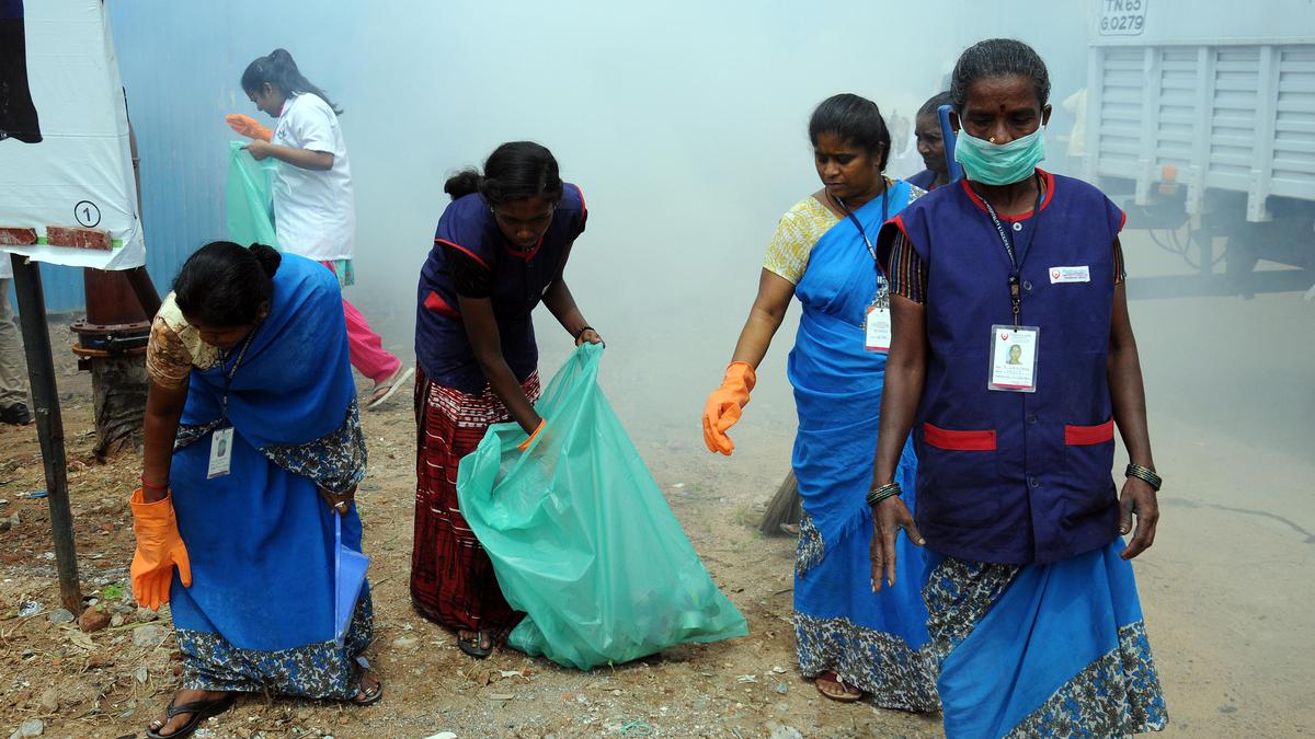 Chennai Corporation launches drive to clear accumulated waste and reduce mosquito breeding sources