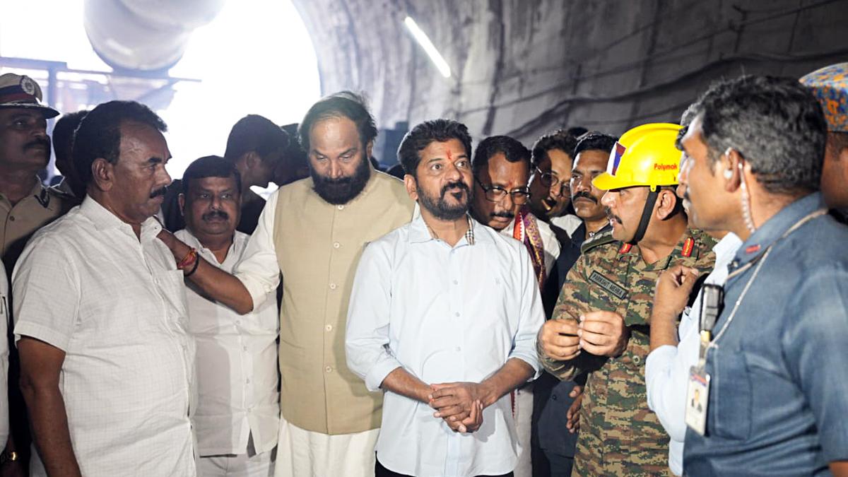 Telangana tunnel collapse Day 10 Highlights: Govt. exploring option of deploying robots to prevent threat to rescue personnel