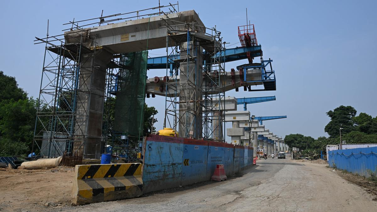 Chennai Metro Rail construction sites face worker shortage