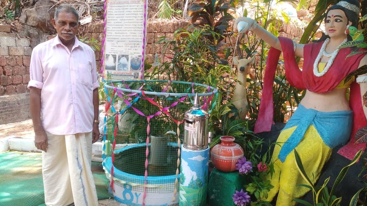 In a parched terrain, one borewell is playing the saviour’s role