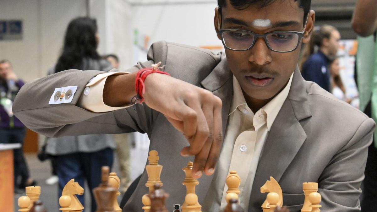 India’s dominance at Chess Olympiad, a pleasant surprise, says Praggnanandhaa