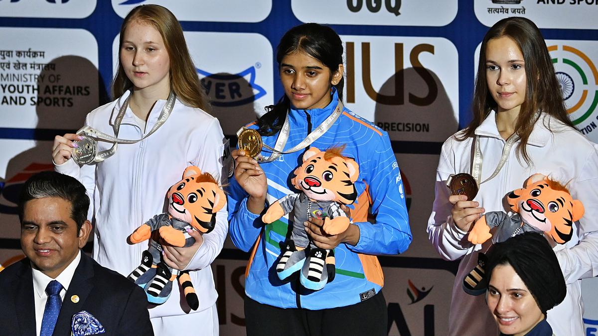 Junior World Cup Shooting | Anushka adds another gold to her kitty