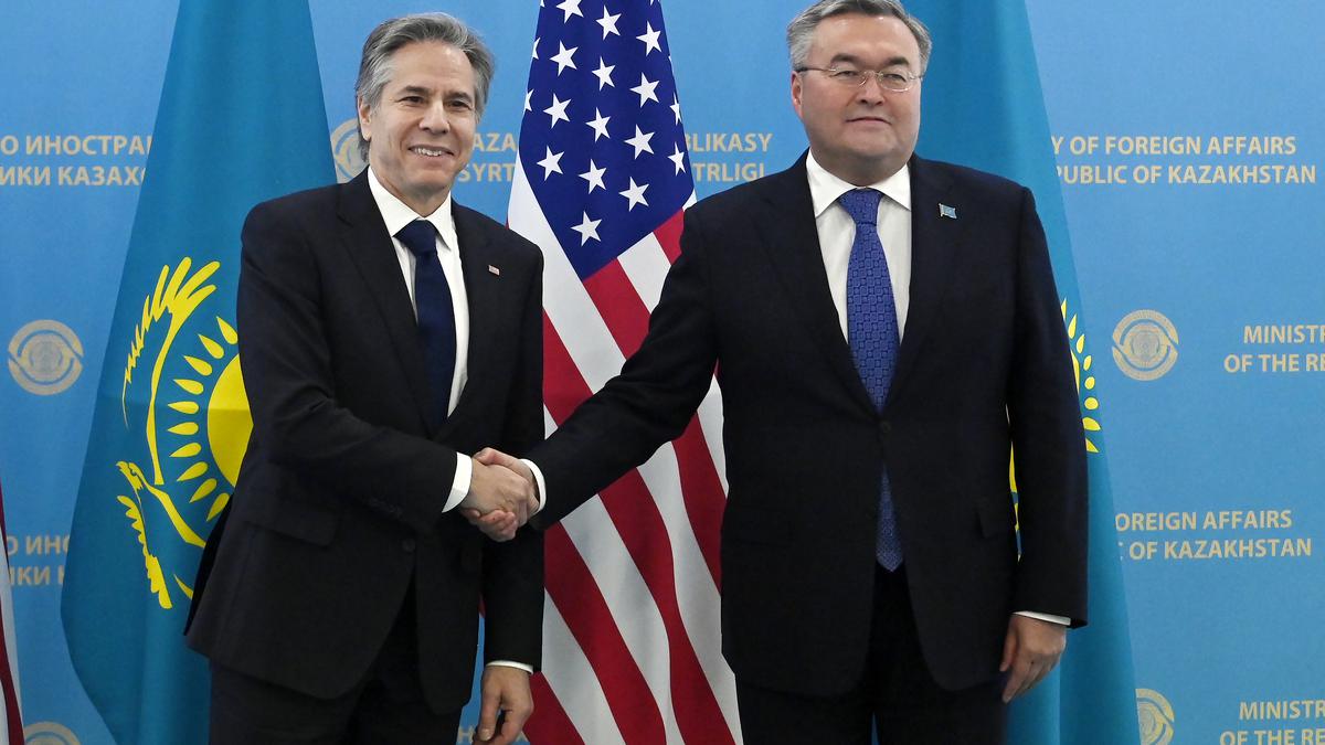 U.S. State Secretary Antony Blinken In Central Asia As Tensions Soar ...