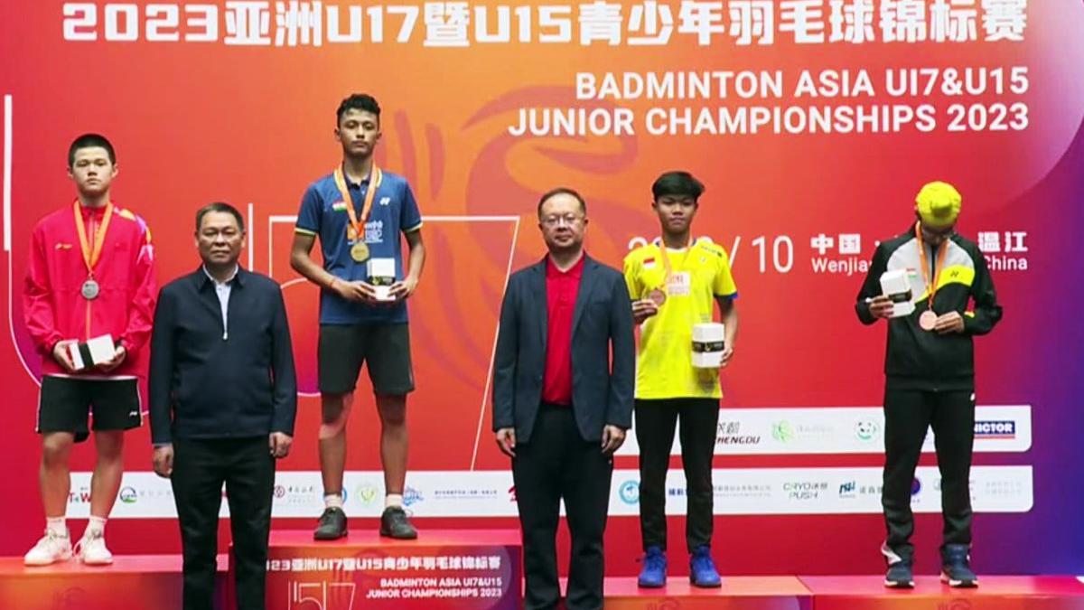 Bornil clinches U-15 gold in Badminton Asia Junior Championships