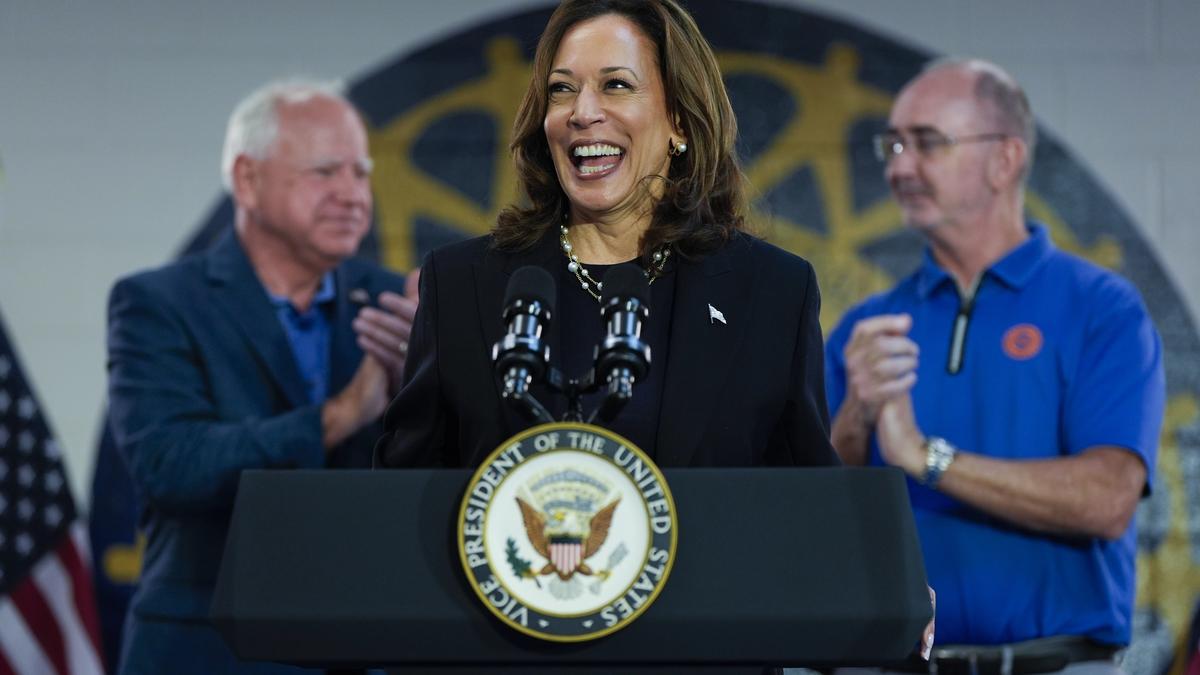 Harris works to energize Black male voters and denounces Trump support of ‘stop and frisk’