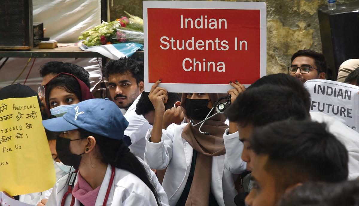 India asks Chinese authorities to ensure medical students’ training