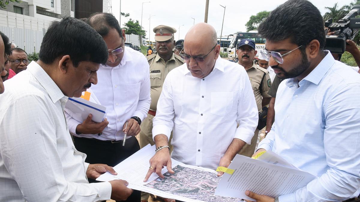 A comprehensive Visakhapatnam city map will be prepared to protect government lands, says Special Chief Secretary