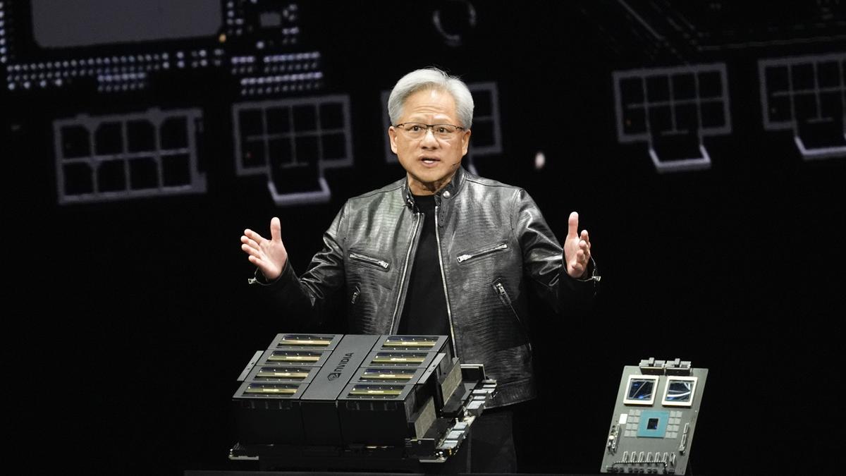 Nvidia unveils flagship AI chip, the B200, aiming to extend dominance