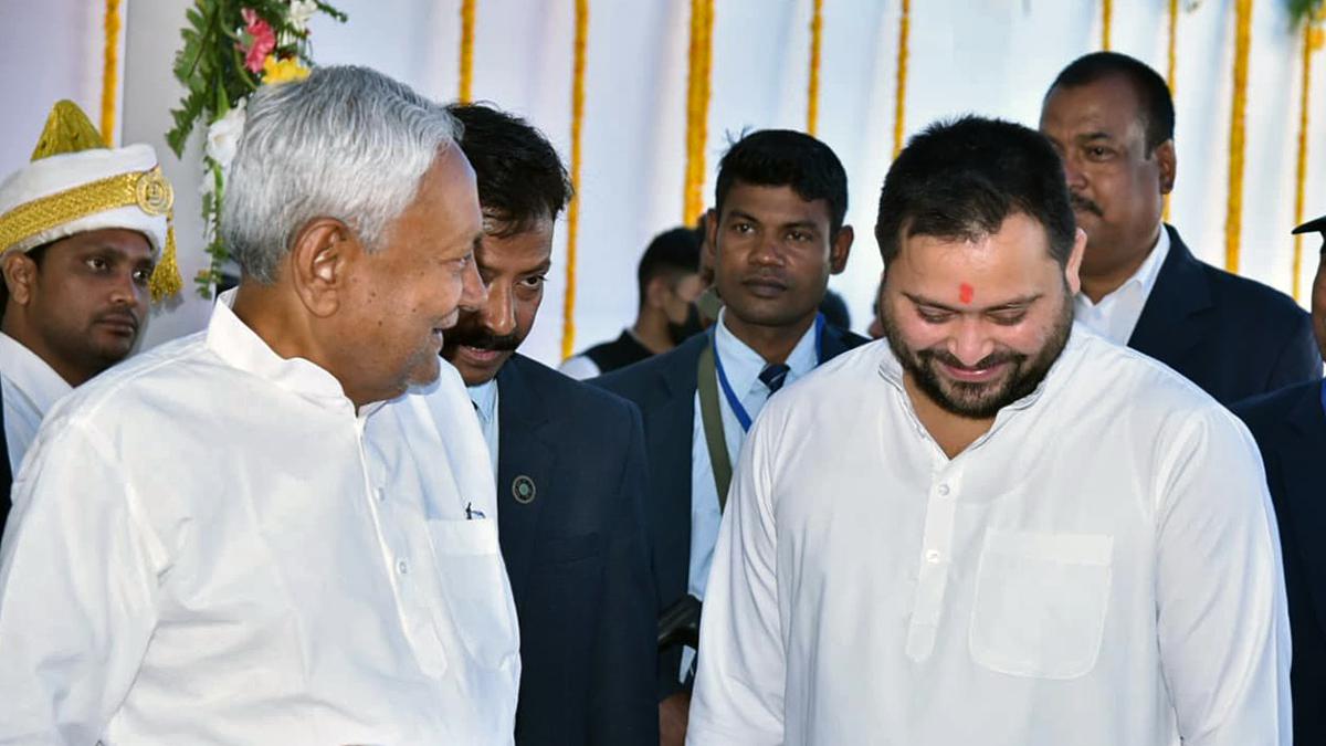 Nitish Kumar says ED searches on RJD leaders, CBI summon to Tejashwi Yadav have a political motive