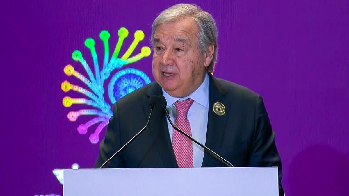 UN chief condemns U.S.-Israeli attacks on Iran during emergency Security Council meeting