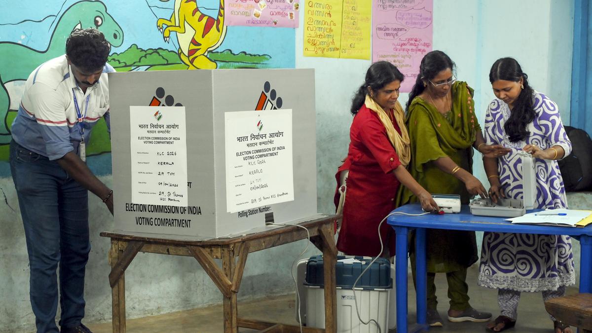 Assembly Elections 2026 LIVE updates: Assam, Kerala and Puducherry go to polls in a single phase today