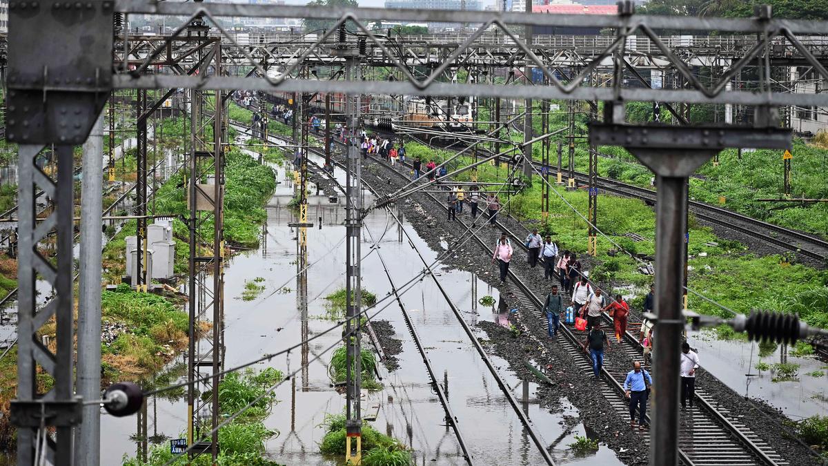 Mumbai hit by heavy rains; public transport services disrupted