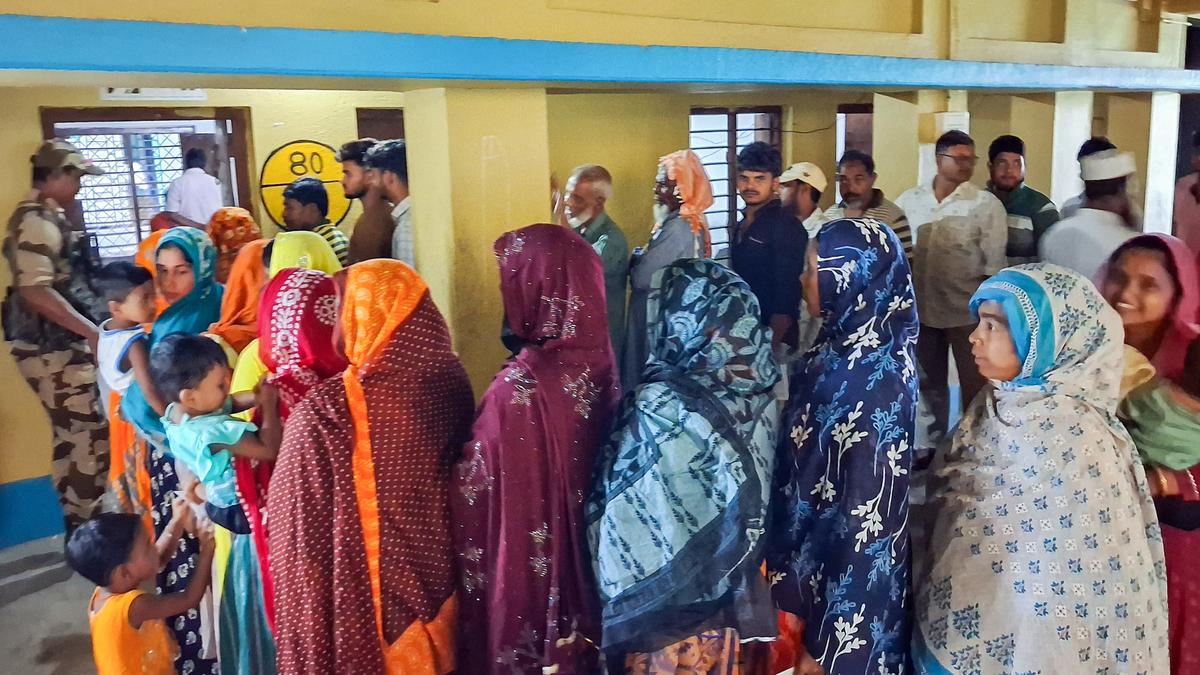 BJP accuses Trinamool of ‘booth jam, rigging’ in Kaliganj bypoll; voting continues amidst rain
