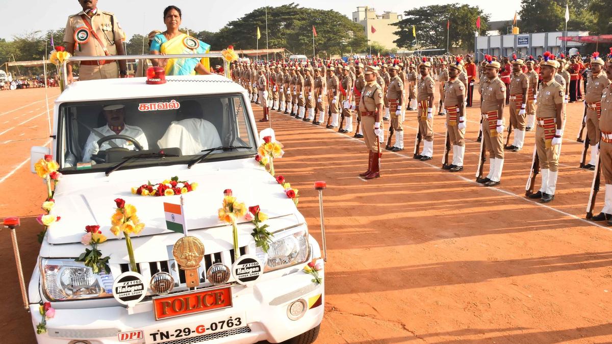 Republic Day celebrated in Dharmapuri and Krishnagiri districts