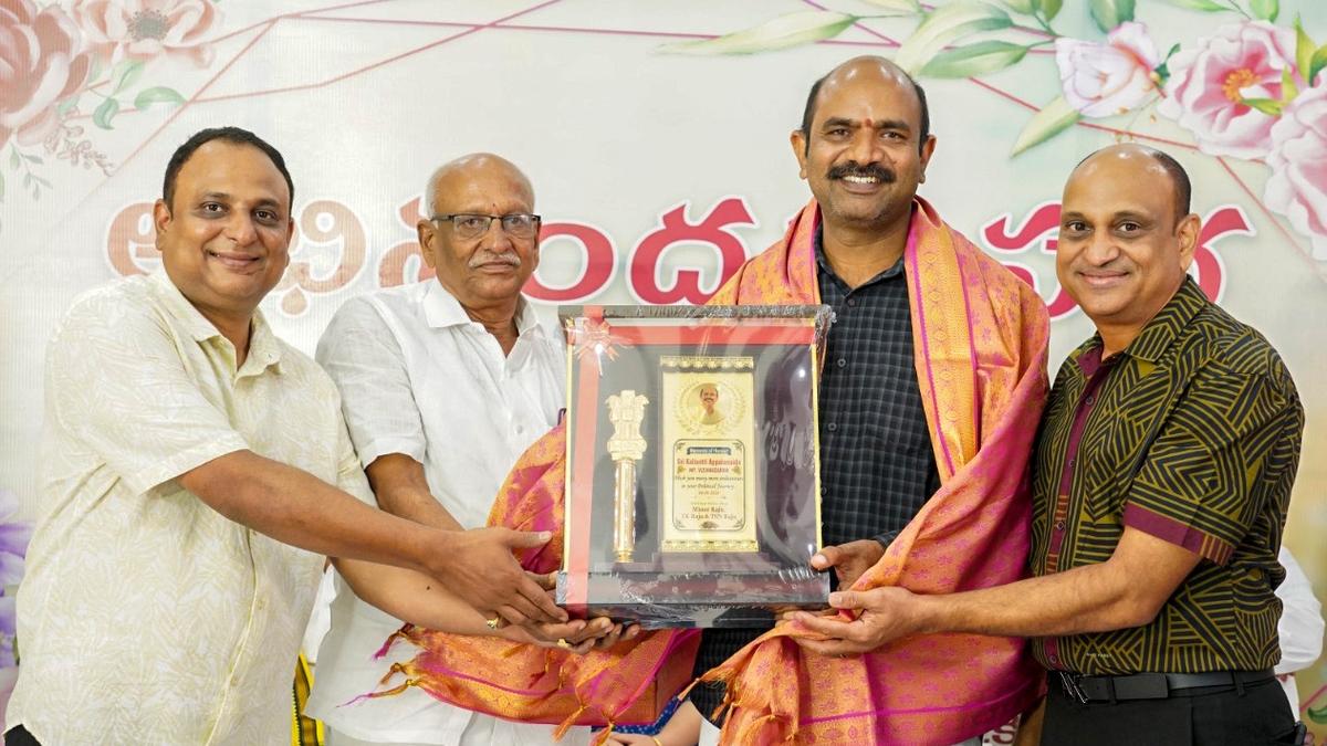 First time MLAs, MP from North Andhra felicitated