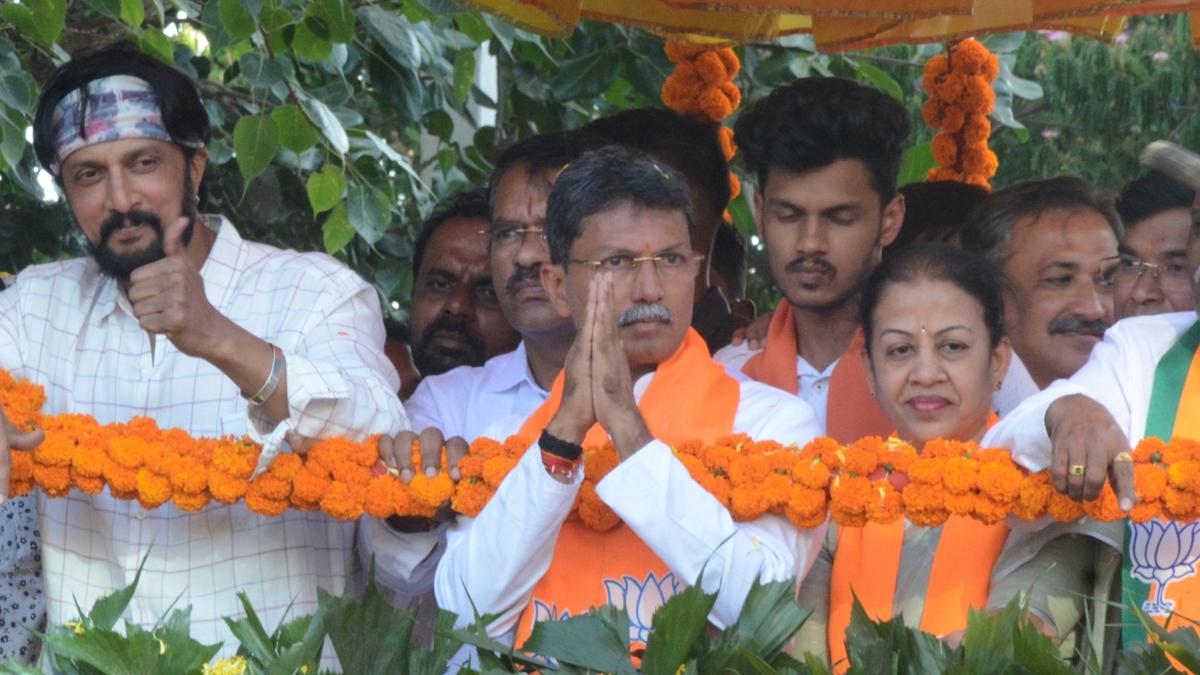 Sudeep hits the campaign trail in Belagavi