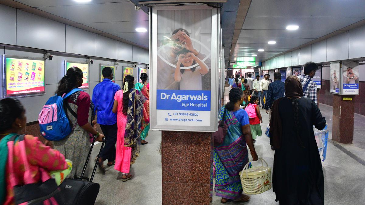 Advertisements to come up on stairs, lifts, escalators in Coimbatore Junction