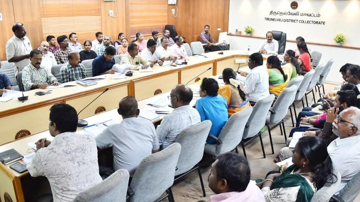Officials in Tirunelveli exhorted to expedite ongoing drinking water schemes to manage supply during summer