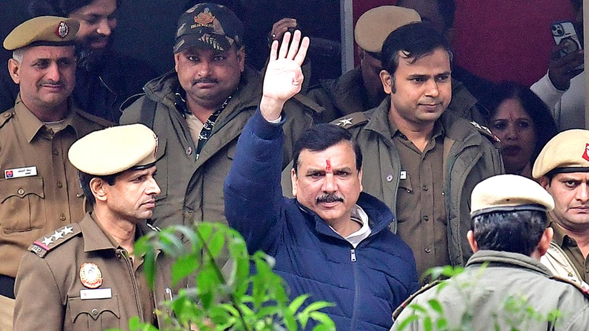 Despite court directions, AAP leader Sanjay Singh could not take oath as Rajya Sabha MP