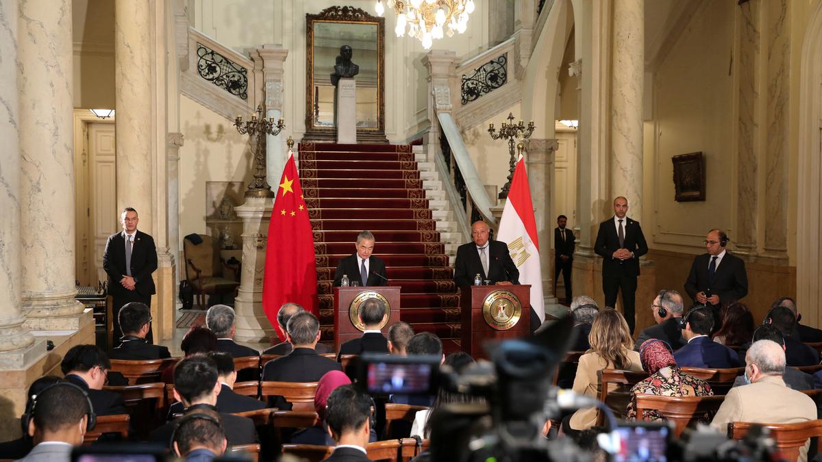 China calls for a larger-scale peace conference on Gaza crisis