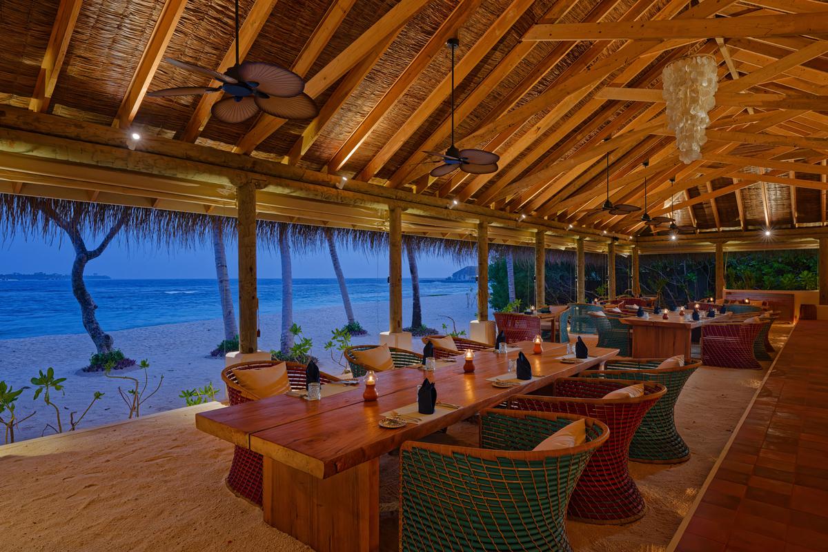 Just grill by evening at OBLU Nature at Helengeli in Maldives 