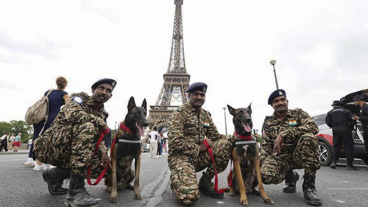 Paris Olympics: Indian CAPF, special forces canine squad in France for venue security