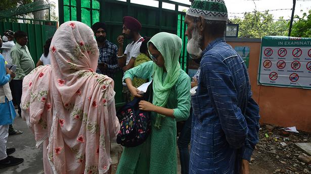 Ordeal of frisking for NEET: Re-exam on September 4