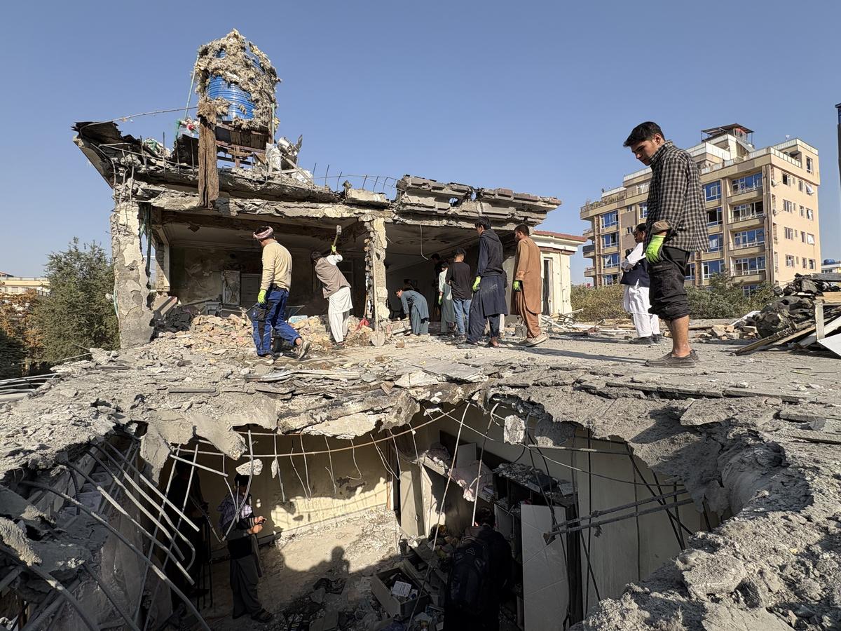 Watch: Taliban accuses Pakistan of two drone strikes on Kabul