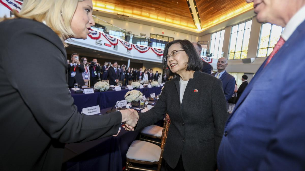 China sanctions Reagan library, others over Tsai's U.S. trip