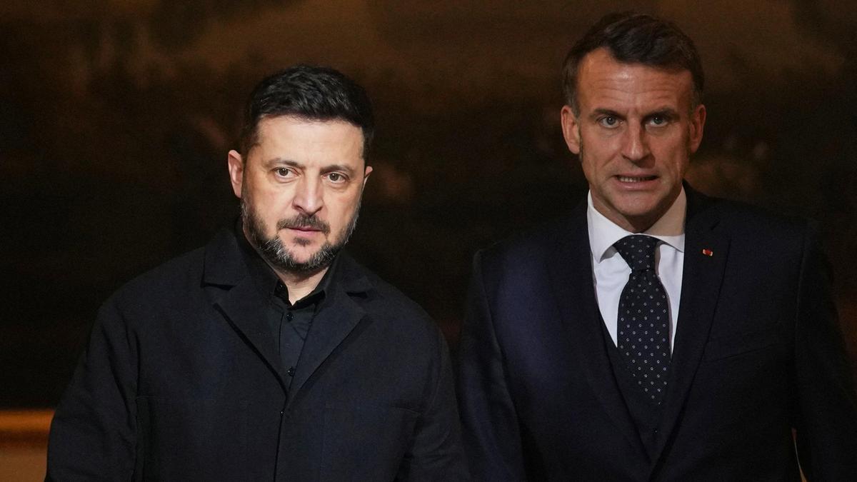 Macron warned Zelenskyy in leaked call that U.S. could ‘betray Ukraine on territory’