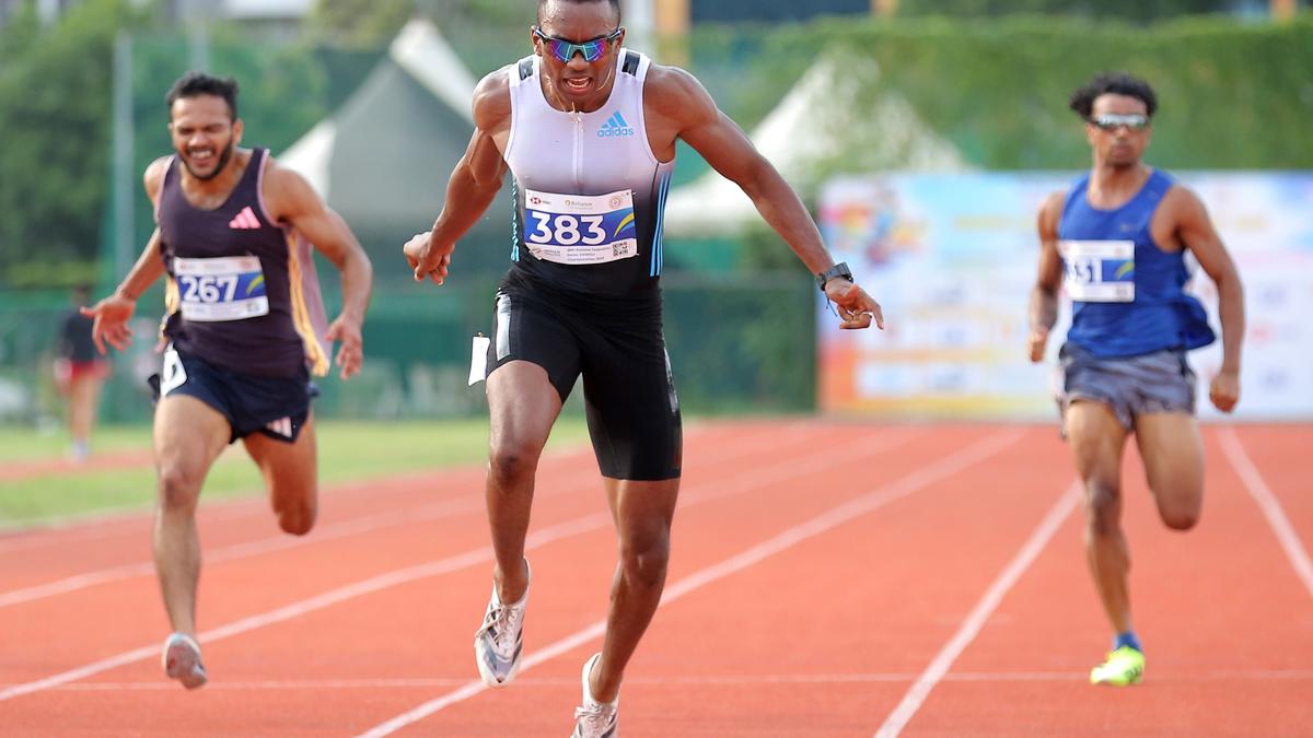 Animesh sets new men’s 200m National record; Praveen equals his National triple jump mark
