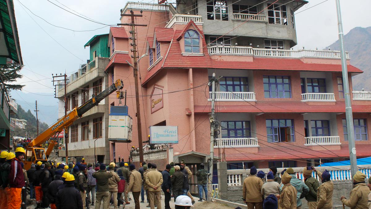 Demolition of two damaged hotels begins in Joshimath